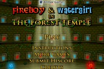 Fireboy & Watergirl 1 - The Forest Temple