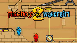Fireboy and Watergirl 2 in The Light Temple